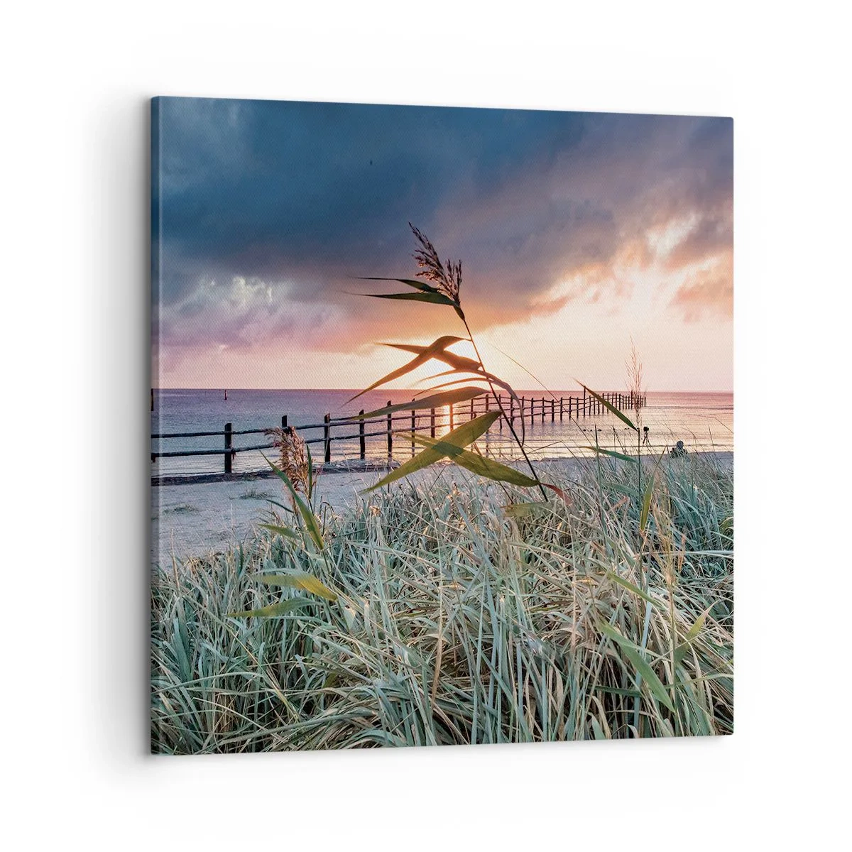 Quadro em tela - O vento não leva - 60x60 cm