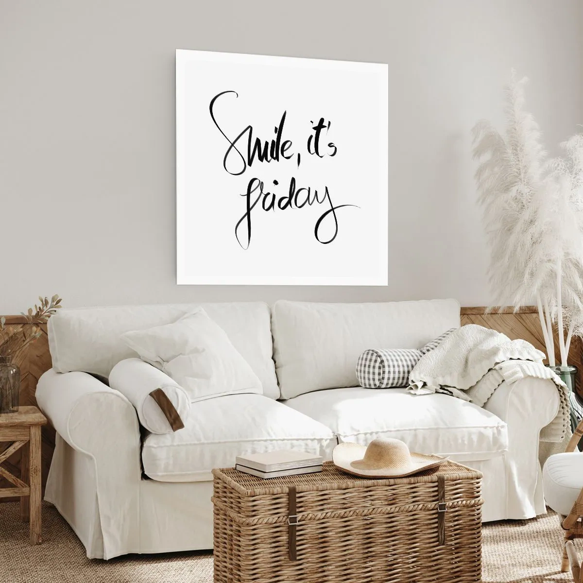 Pôster - Verdadeira alegria - 40x40 cm