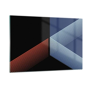 Quadro em vidro - Uma história simples - 120x80 cm