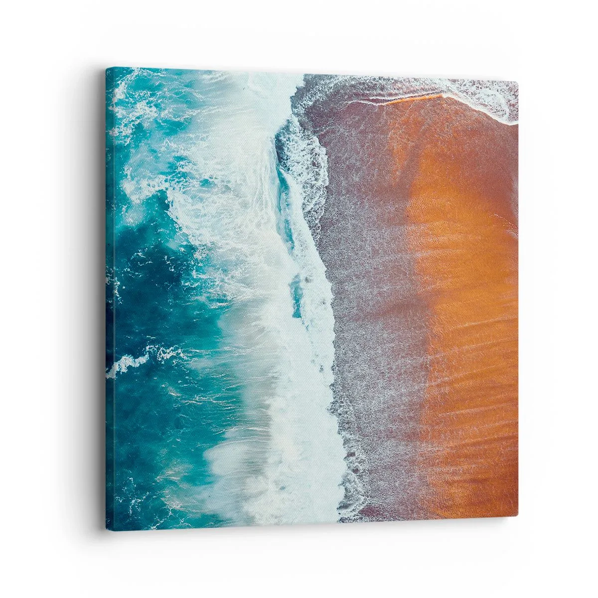 Quadro em tela - Toque do oceano - 30x30 cm
