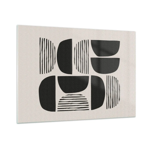 Quadro em vidro - Ofertas indiferentes - 100x70 cm