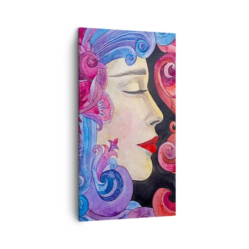 Quadro em tela - Secessão ainda viva - 45x80 cm