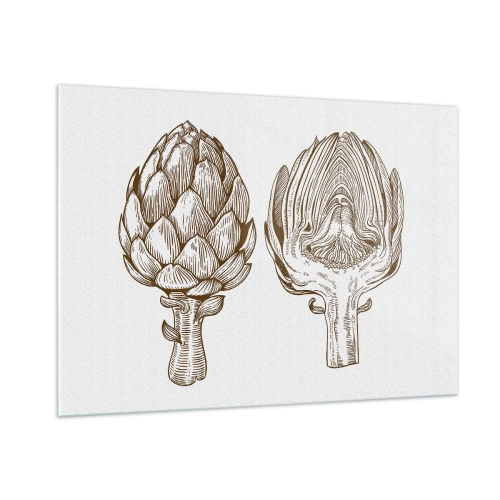 Quadro em vidro - Aula de anatomia - 100x70 cm