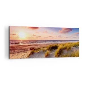 Quadro em tela - Ar com cheiro de verão - 100x40 cm