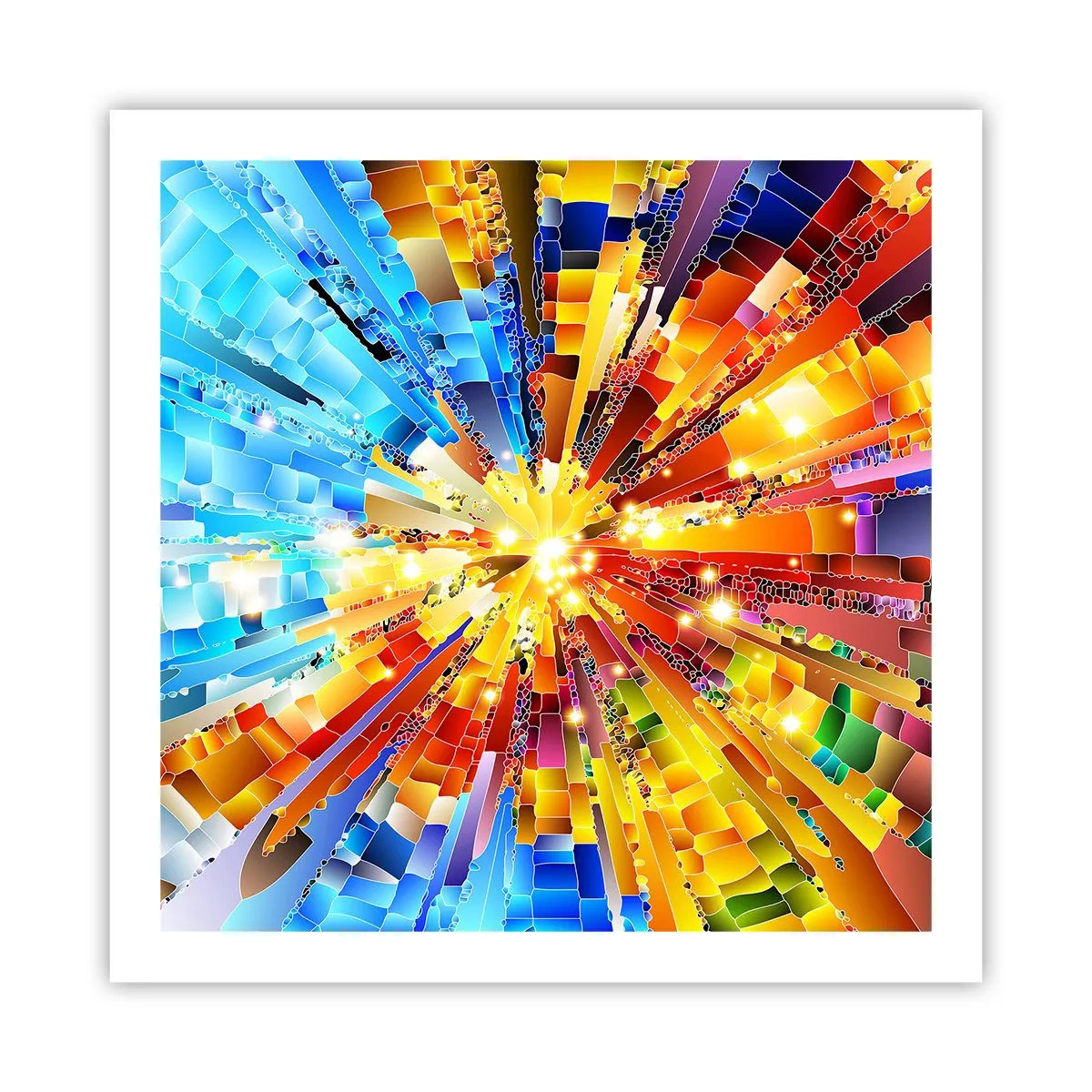 Pôster - In medias res - 60x60 cm