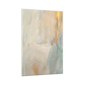 Quadro em vidro - Abstração – a terra da gentileza - 80x120 cm