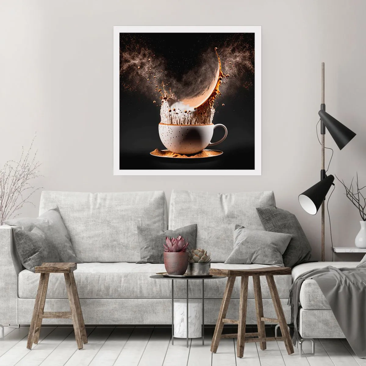 Pôster - Uma explosão de sabor - 40x40 cm