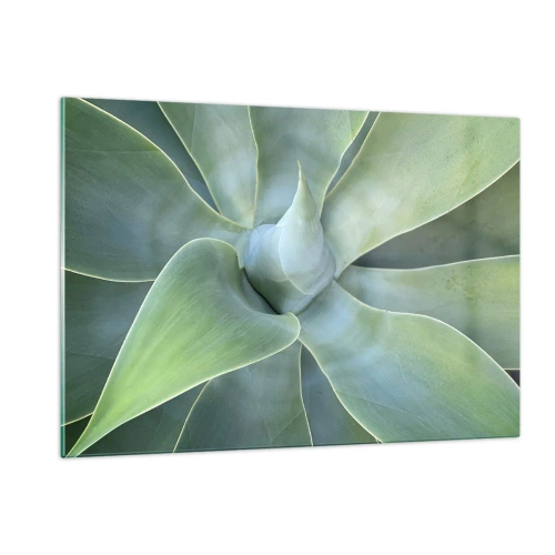 Quadro em vidro - O nascimento da vegetação - 120x80 cm