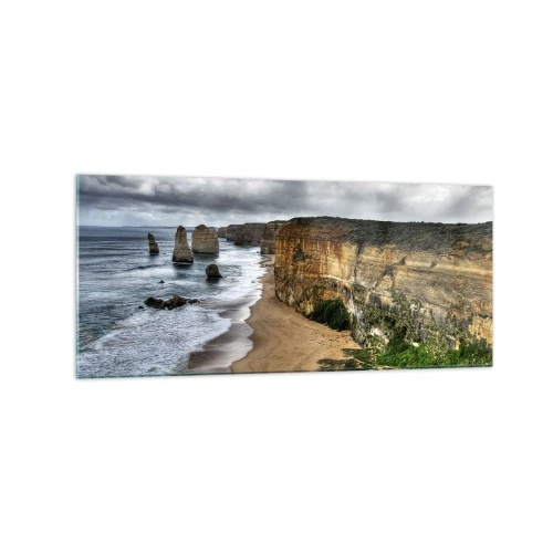 Quadro em vidro - Beleza crua - 120x50 cm