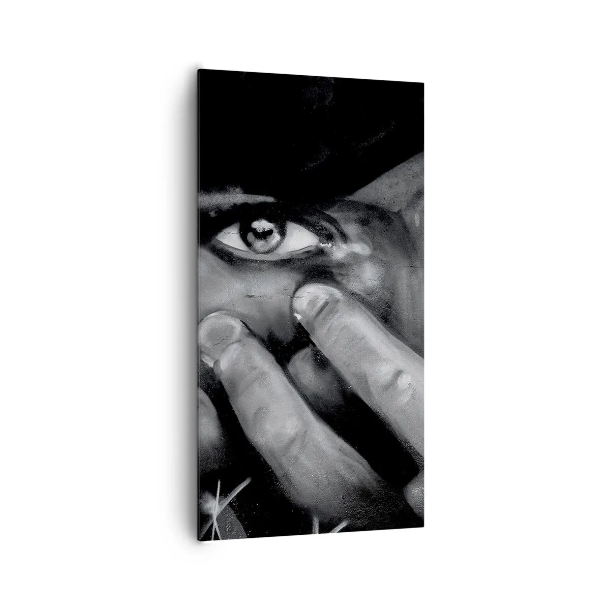 Quadro em tela - Não vou dizer quem pintou - 65x120 cm