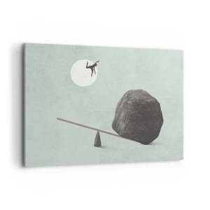 Quadro em tela - Um sonho tornado realidade - 100x70 cm