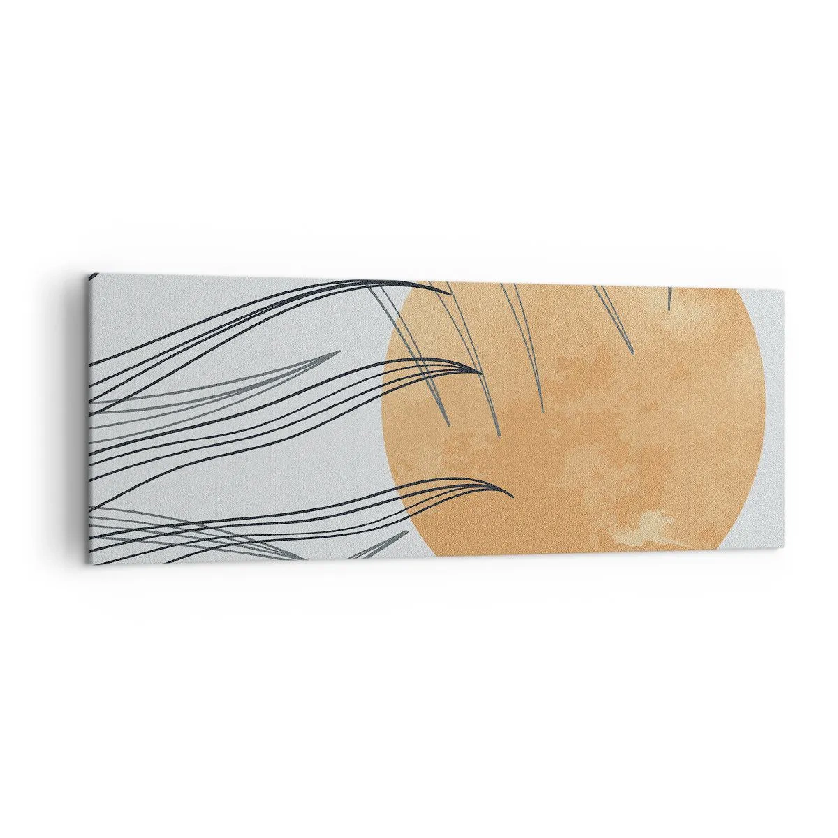 Quadro em tela - Sempre em direção ao sol - 140x50 cm