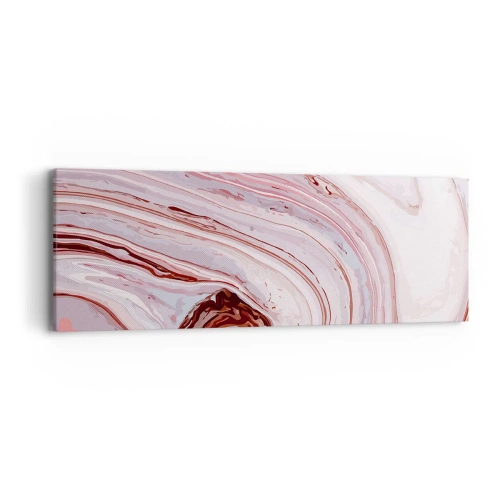 Quadro em tela - Em frente, depois à direita para baixo - 90x30 cm