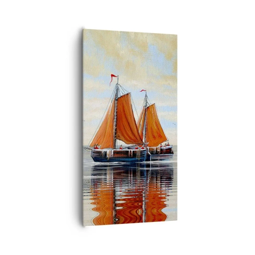 Quadro em tela - A velejar, marujo… - 65x120 cm
