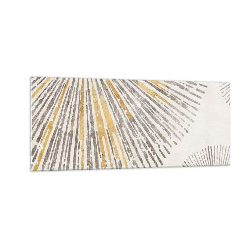 Quadro em vidro - A beleza do raio - 100x40 cm