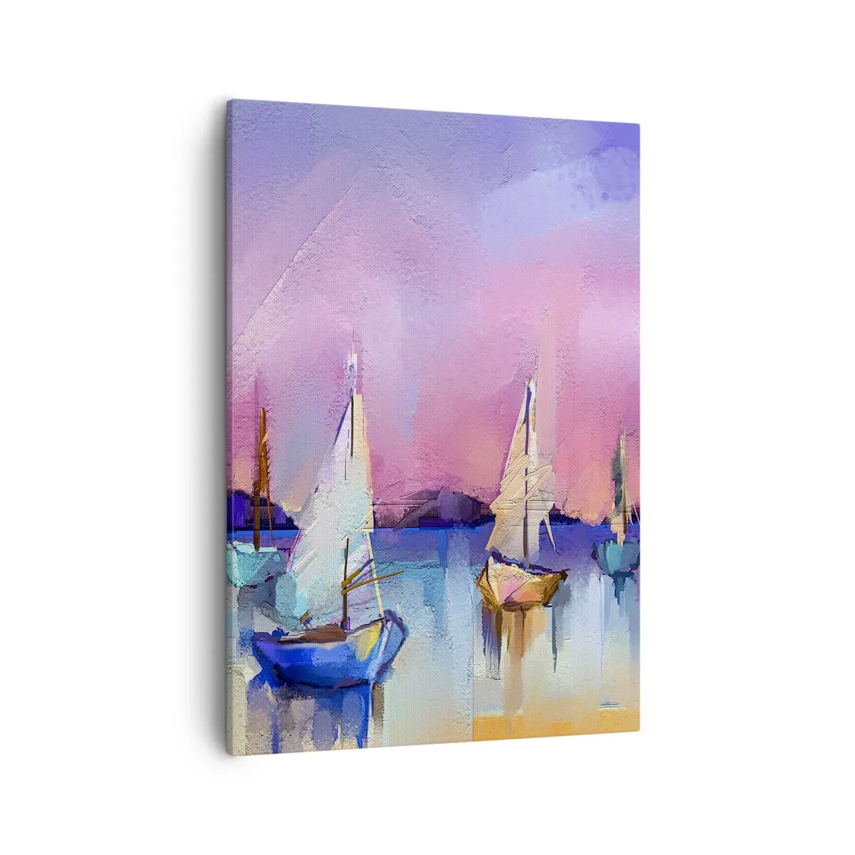 Quadro em tela - Direção: águas largas - 50x70 cm