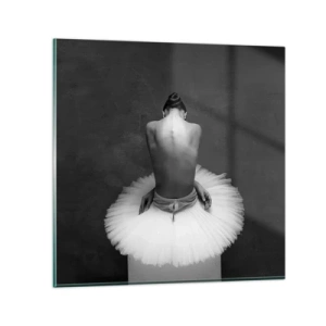 Quadro em vidro - Está a florescer - 70x70 cm