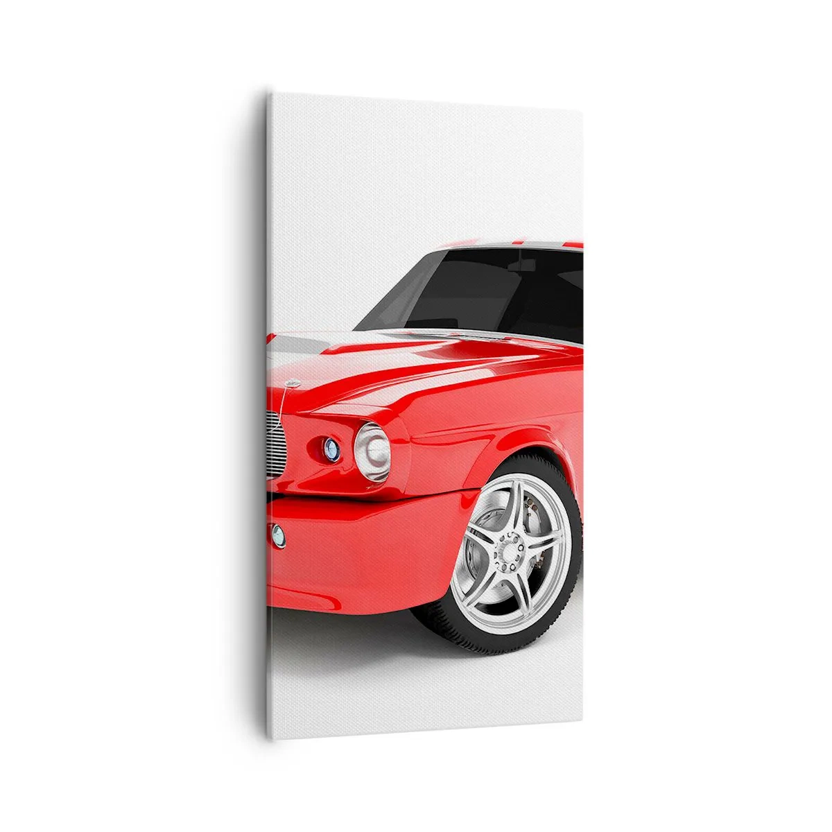 Quadro em tela - Mustang rápido como o vento - 55x100 cm
