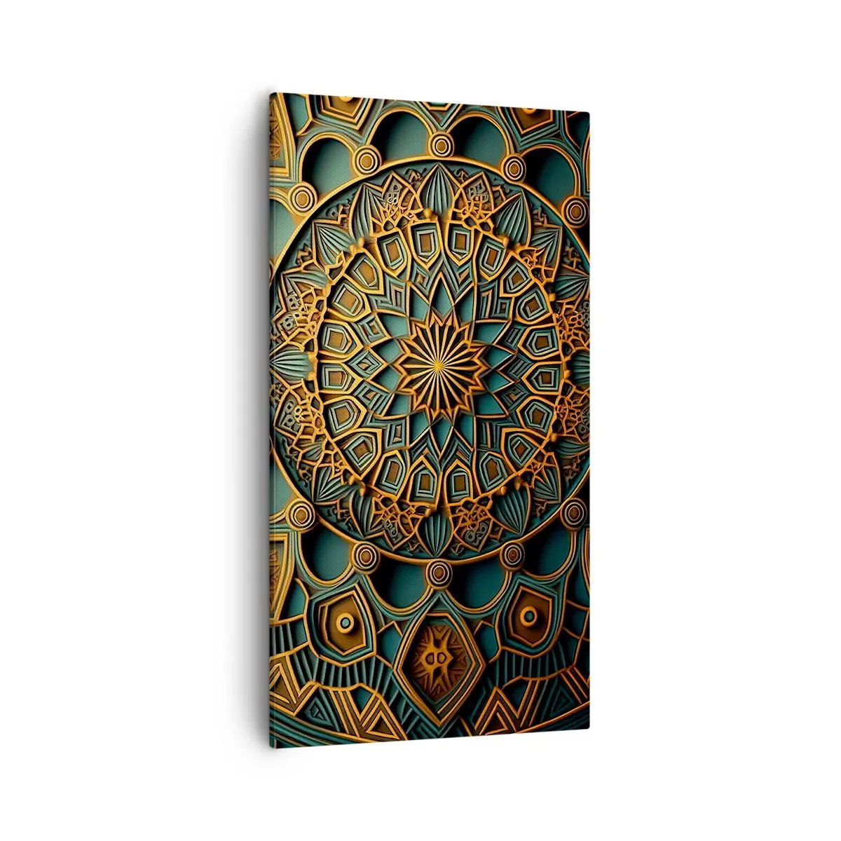 Quadro em tela - Em uma atmosfera árabe - 55x100 cm