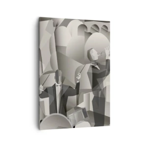 Quadro em tela - No espaço dos sons - 50x70 cm