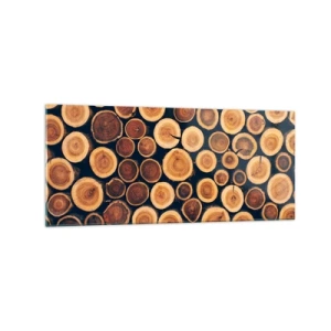 Quadro em vidro - Que idade pareço ter? - 120x50 cm