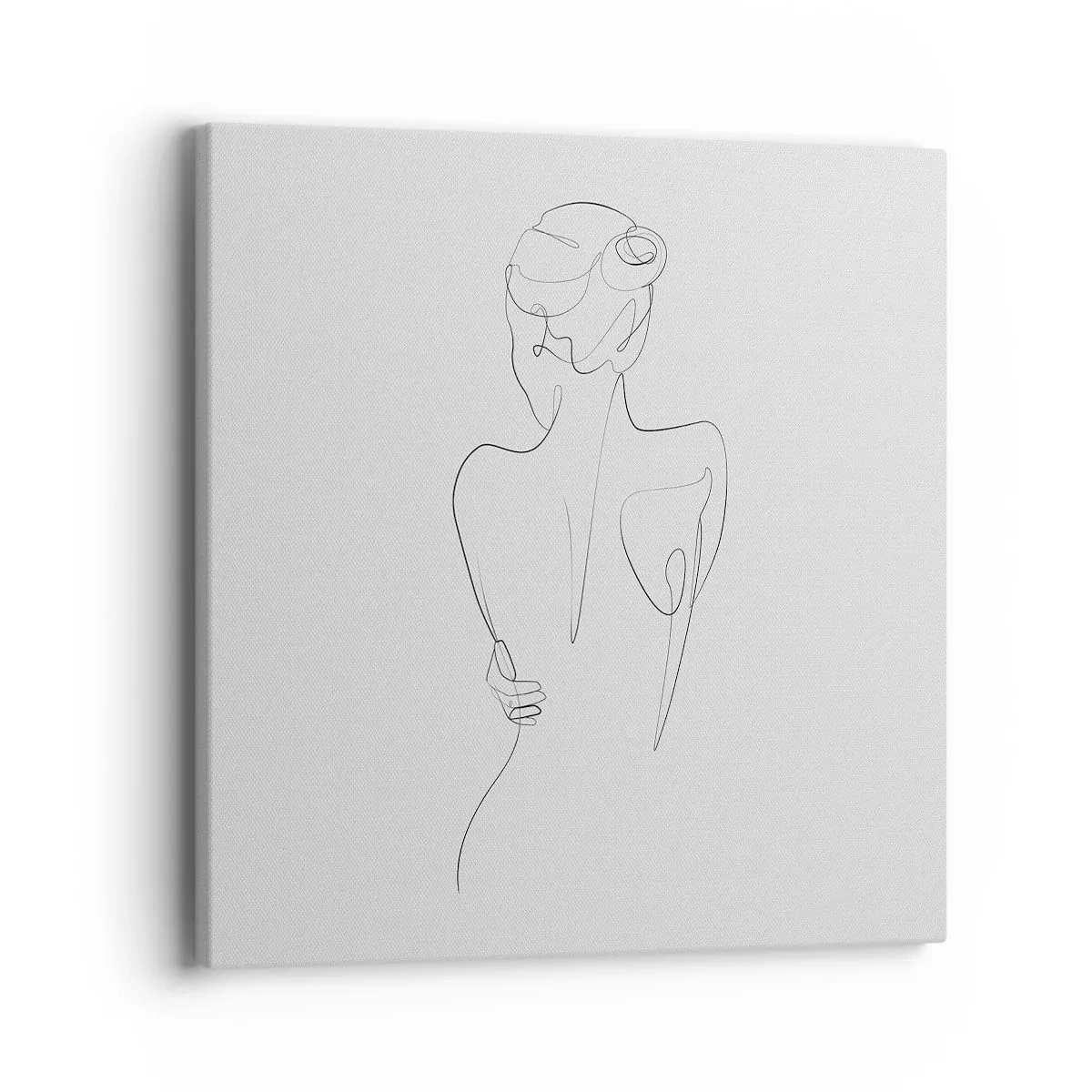 Quadro em tela - Música corporal - 40x40 cm