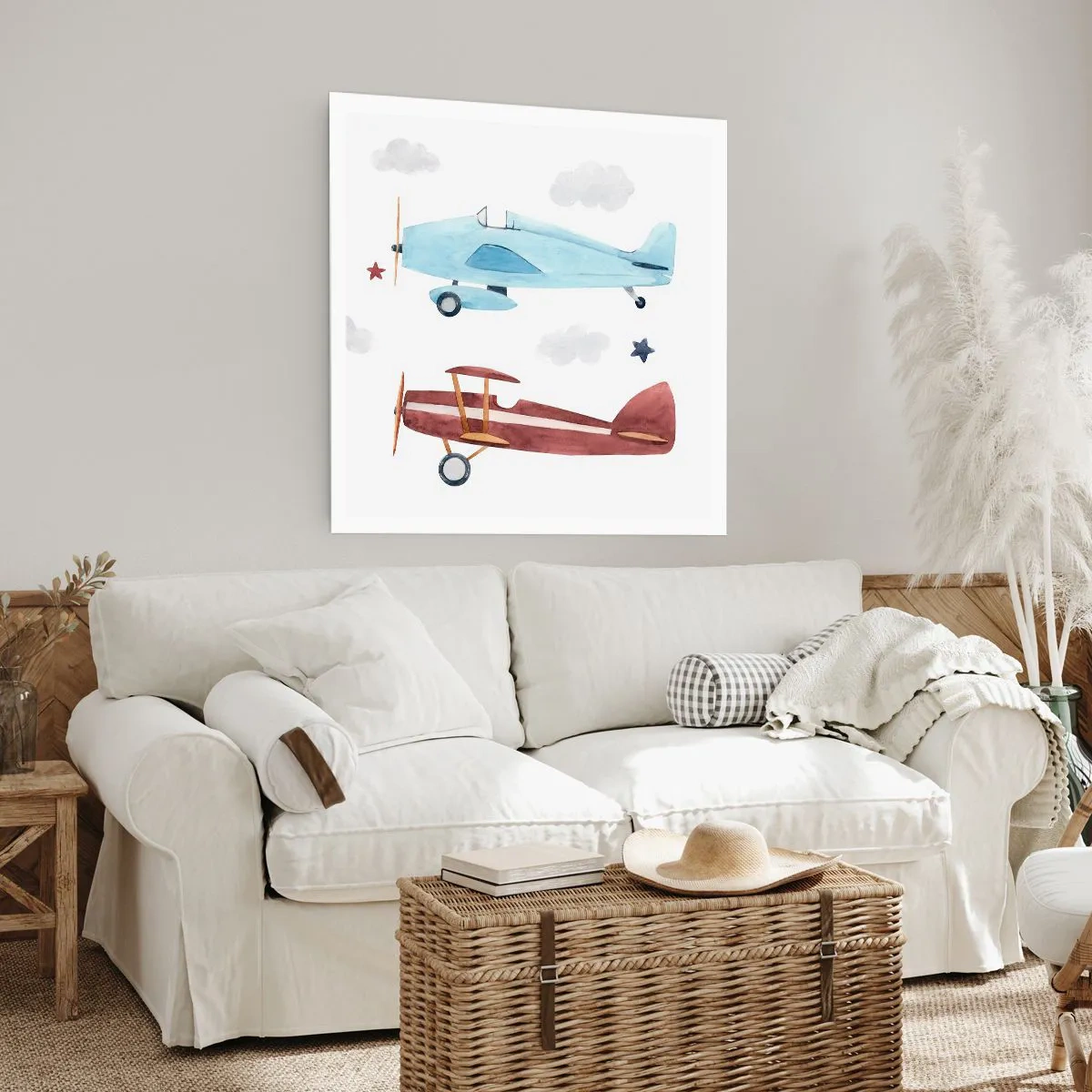 Pôster - Sr. Piloto, estamos a aguardar! - 50x50 cm