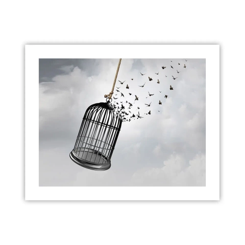 Pôster - Fé... Esperança... Liberdade! - 50x40 cm