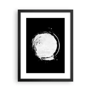 Pôster com moldura preta - Boa saída - 30x40 cm