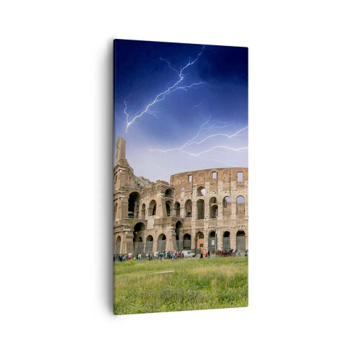 Quadro em tela - Arena de combate - 55x100 cm