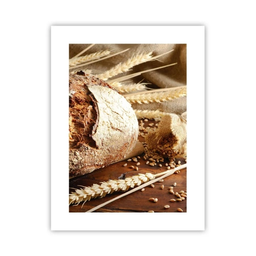 Pôster - Apetitoso, perfumado, crocante - 30x40 cm