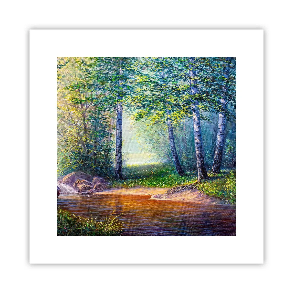 Pôster - Cenário idílico - 30x30 cm