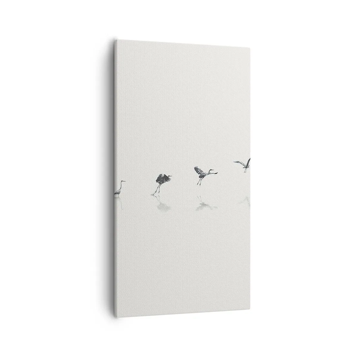 Quadro em tela - Quatro passos simples - 55x100 cm