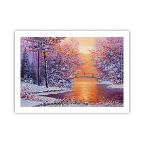 Pôster - Vamos nos encontrar aqui - 70x50 cm