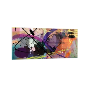 Quadro em vidro - Pode ir direto ou ao redor - 120x50 cm