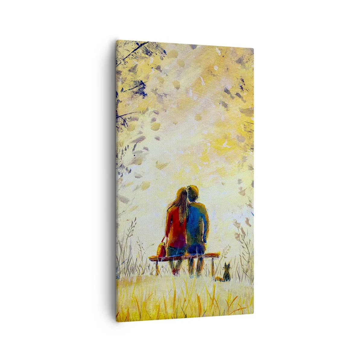 Quadro em tela - Um momento mágico - 55x100 cm