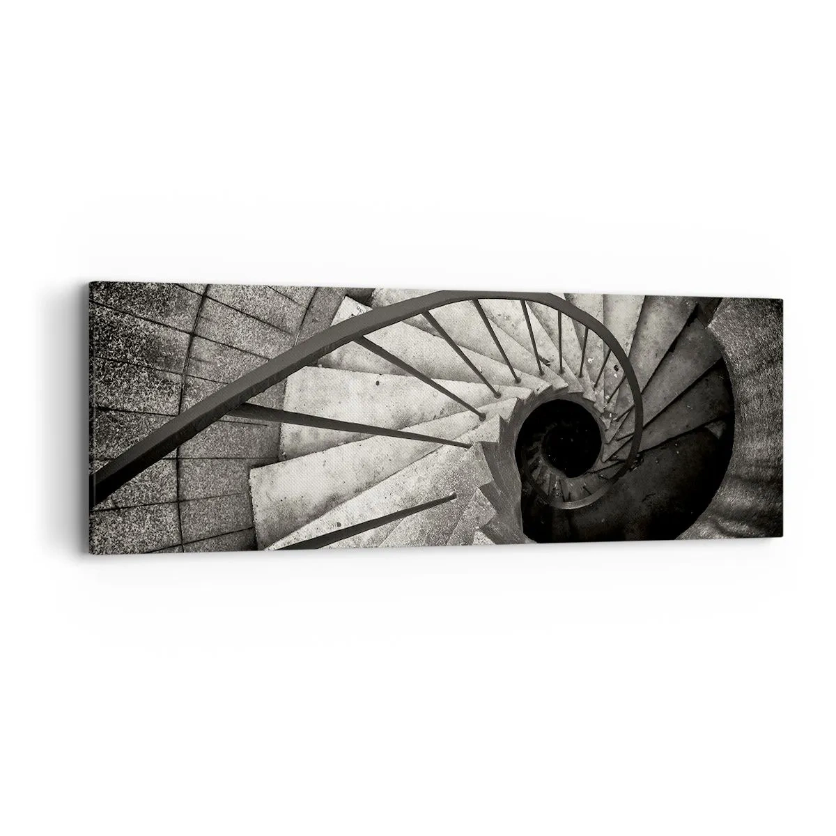 Quadro em tela - Suba as escadas, desça as escadas - 90x30 cm