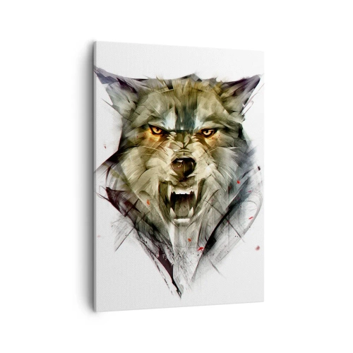 Quadro em tela - Nem um passo! - 50x70 cm