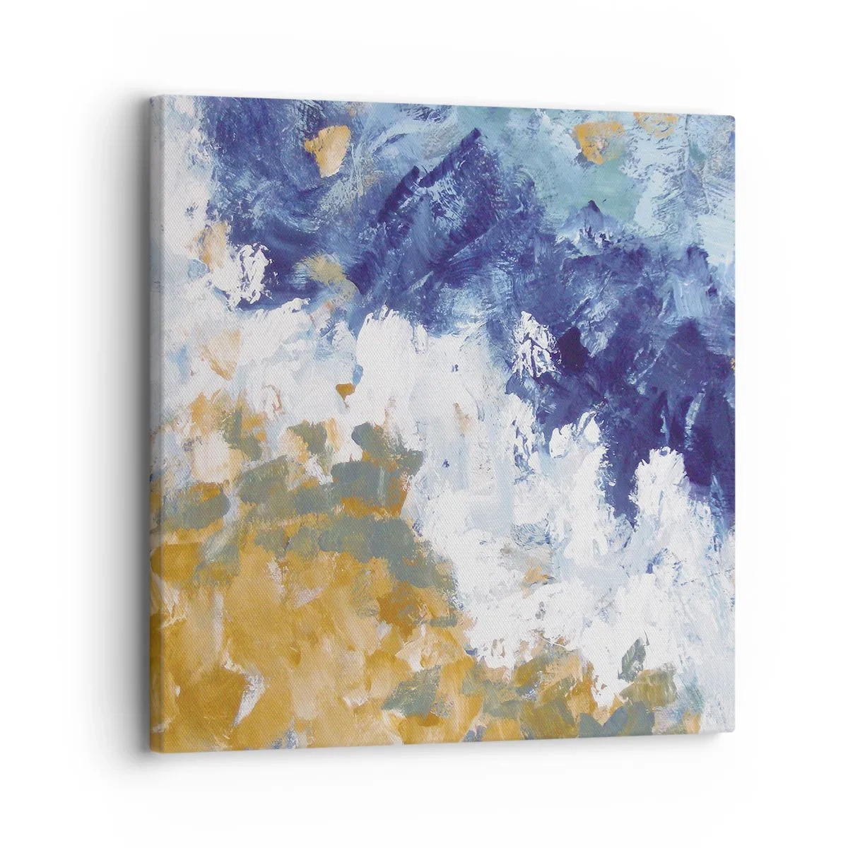 Quadro em tela - Dança dos elementos - 30x30 cm