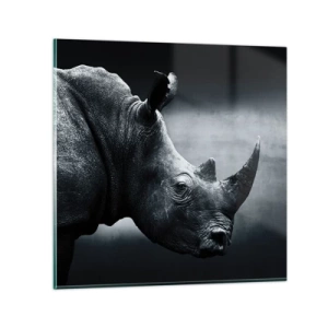 Quadro em vidro - Perfil direito - 40x40 cm