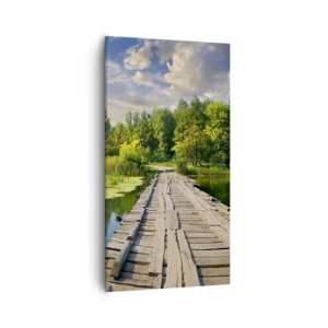 Quadro em tela - Verão em todos os lugares - 55x100 cm