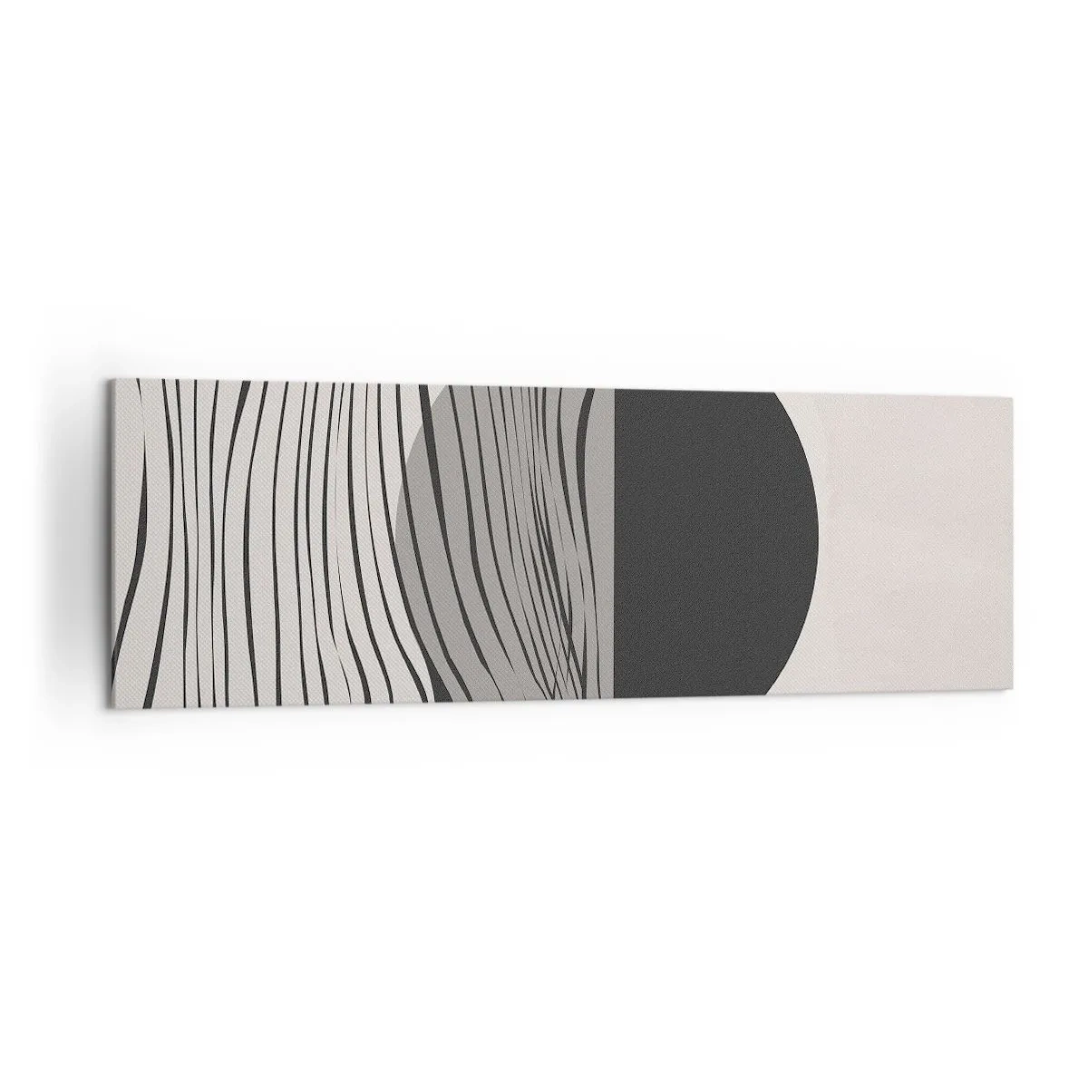 Quadro em tela - Composição da metade - 160x50 cm