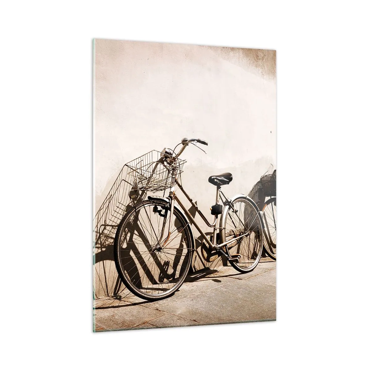Quadro em vidro - Encanto inesquecível do passado - 50x70 cm