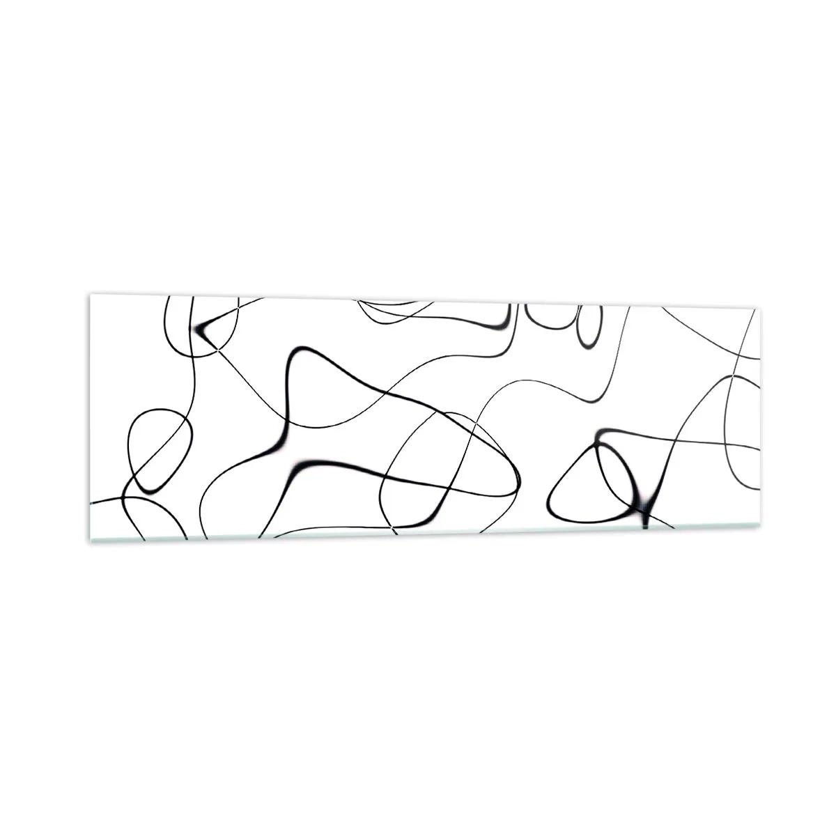 Quadro em vidro - Os caminhos da vida, as vicissitudes do destino - 160x50 cm