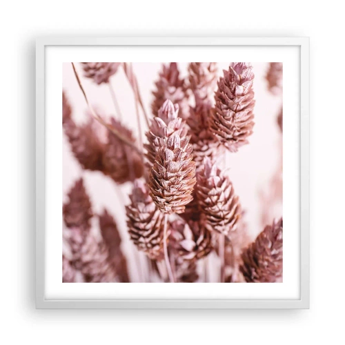 Pôster em moldura branca - Aparentemente discreto - 50x50 cm