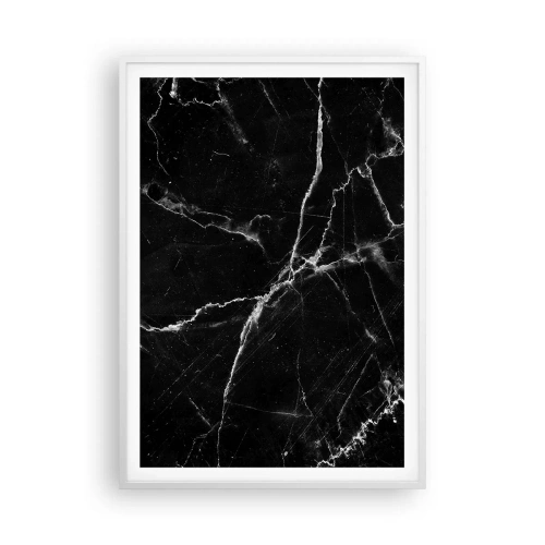 Pôster em moldura branca - A vida secreta da pedra - 70x100 cm
