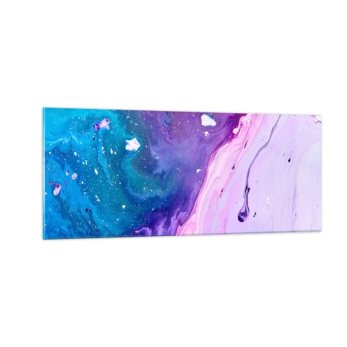 Quadro em vidro - Yin e yang - 100x40 cm