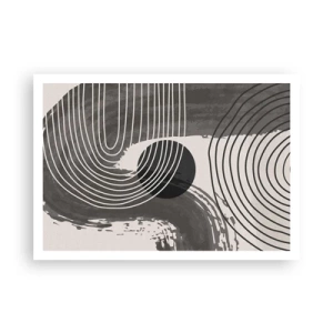 Pôster - O oval vence - 100x70 cm