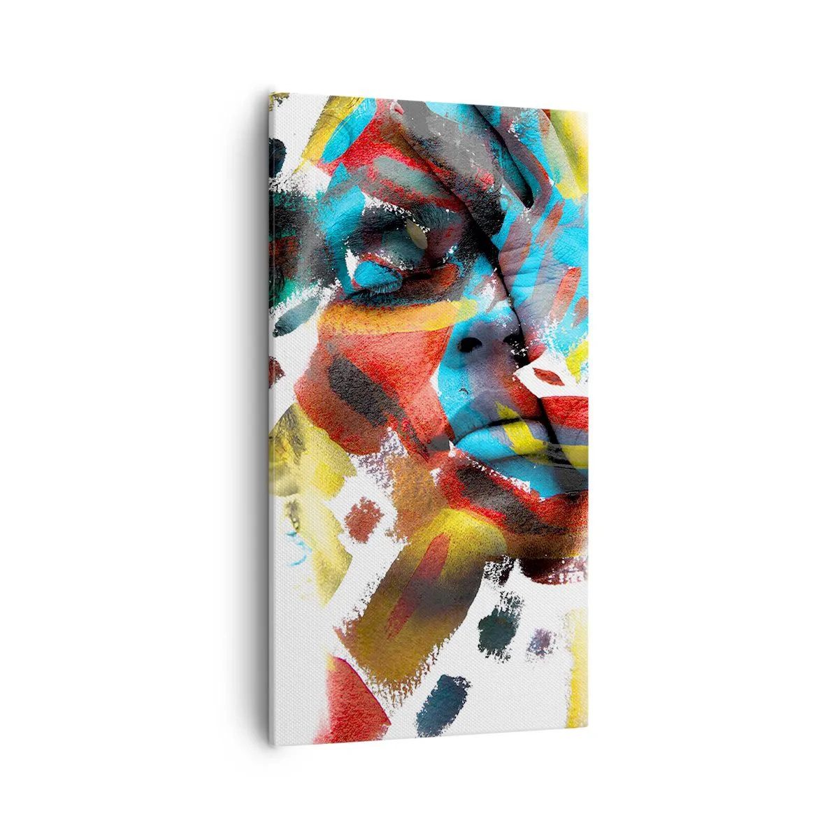 Quadro em tela - Personalidade colorida - 55x100 cm