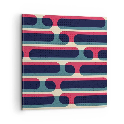 Quadro em tela - Avançado e profundo - 60x60 cm